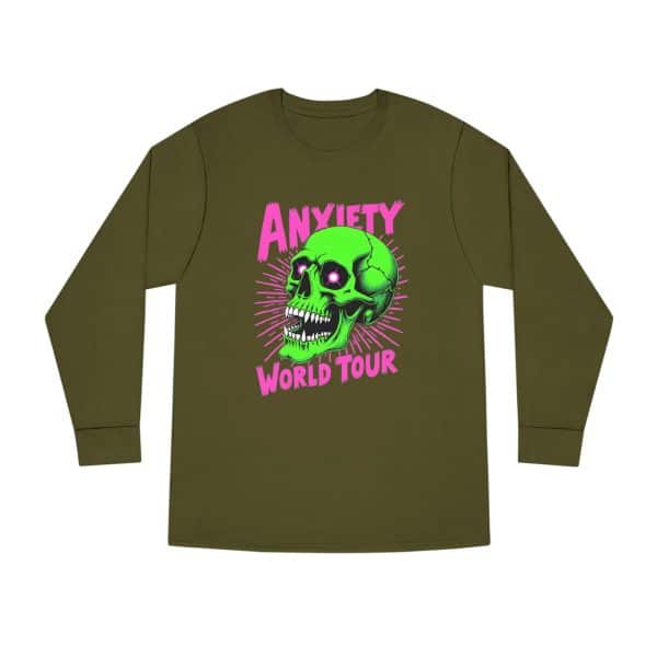 Anxiety World Tour Long Sleeve Crewneck Tee - Image 25