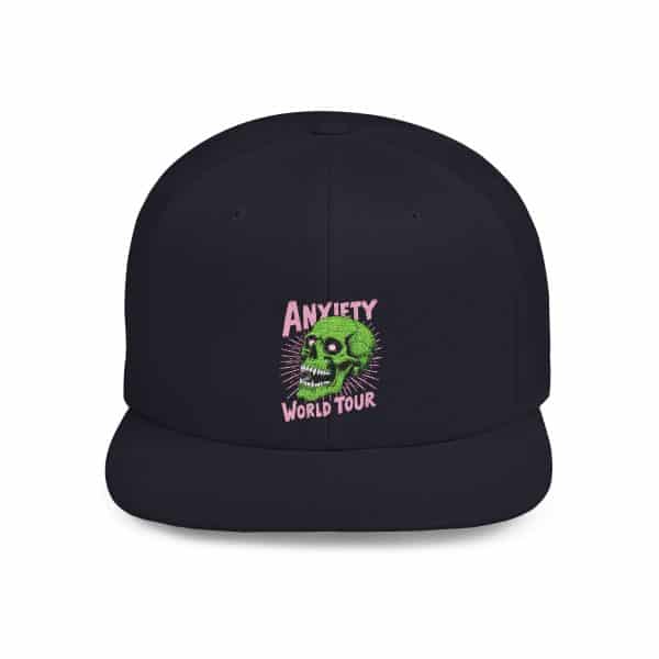 Anxiety World Tour Flat Bill Snapback - Image 7