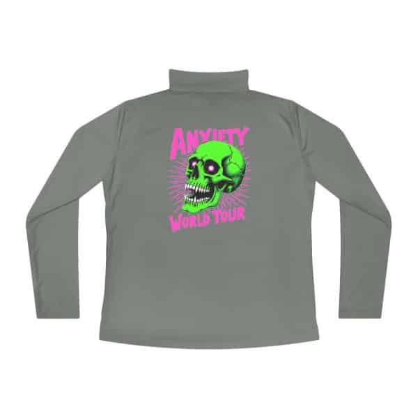 Anxiety World Tour Ladies Quarter-Zip Pullover - Image 11