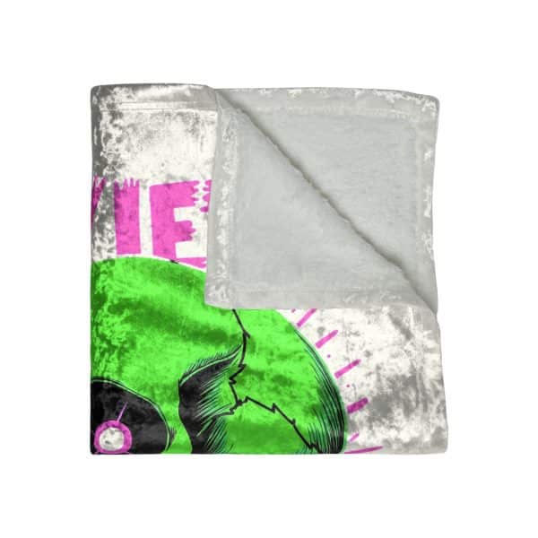 Anxiety World Tour Crushed Velvet Blanket - Image 3