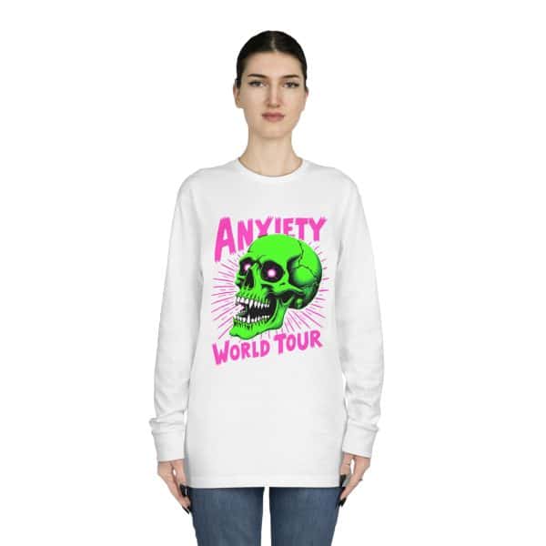Anxiety World Tour Long Sleeve Crewneck Tee - Image 4
