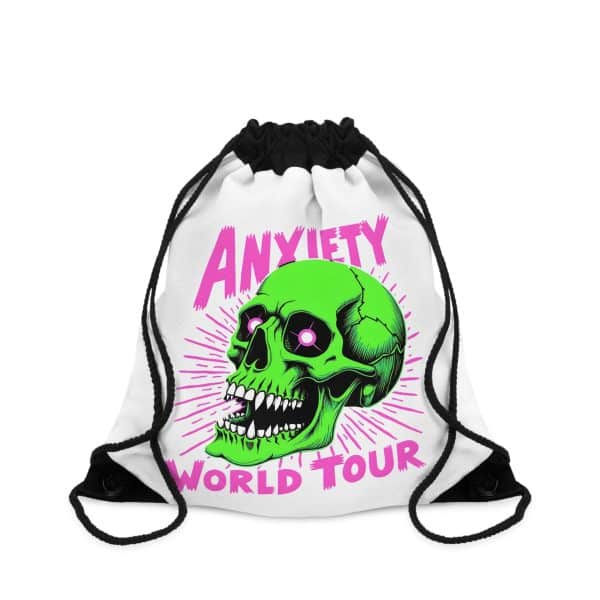 Anxiety World Tour Drawstring Bag - Image 3