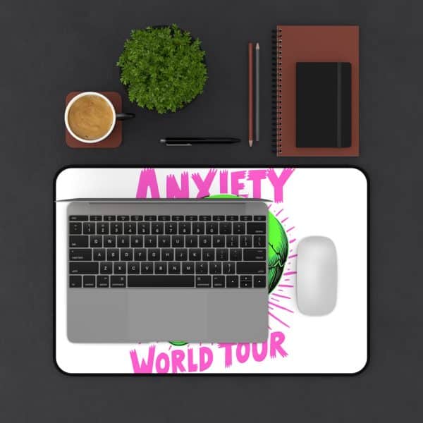 Anxiety World Tour Desk Mat - Image 3