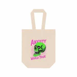 Anxiety World Tour Double Wine Tote Bag