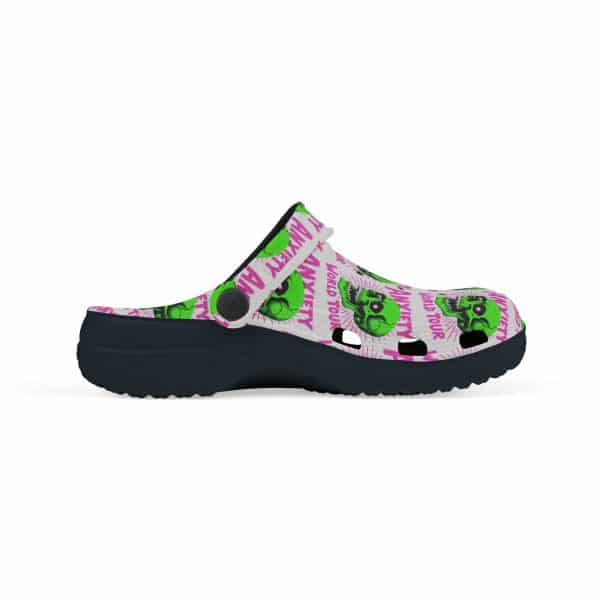 Anxiety World Tour Kid's EVA Foam Clogs (AOP) - Image 7