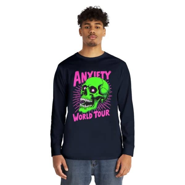 Anxiety World Tour Long Sleeve Crewneck Tee - Image 35
