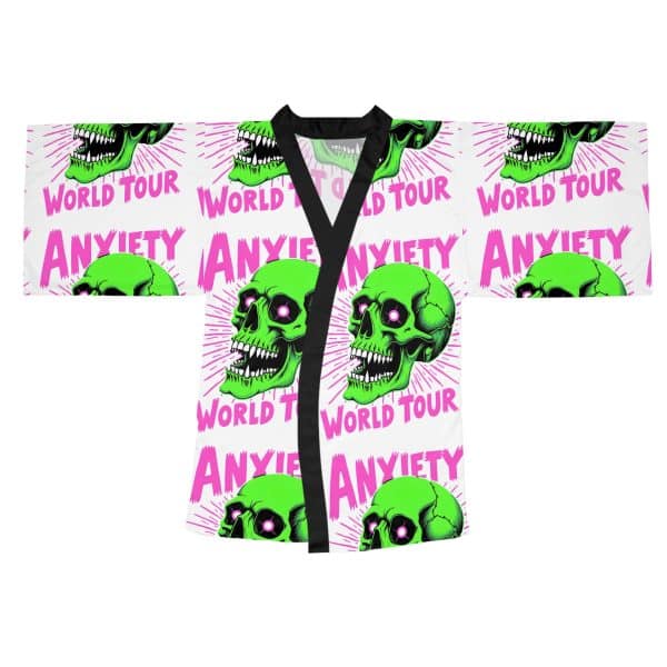 Anxiety World Tour Long Sleeve Kimono Robe (AOP) - Image 6