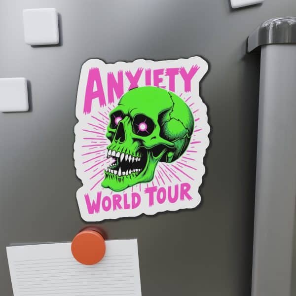 Anxiety World Tour Die-Cut Magnets - Image 2