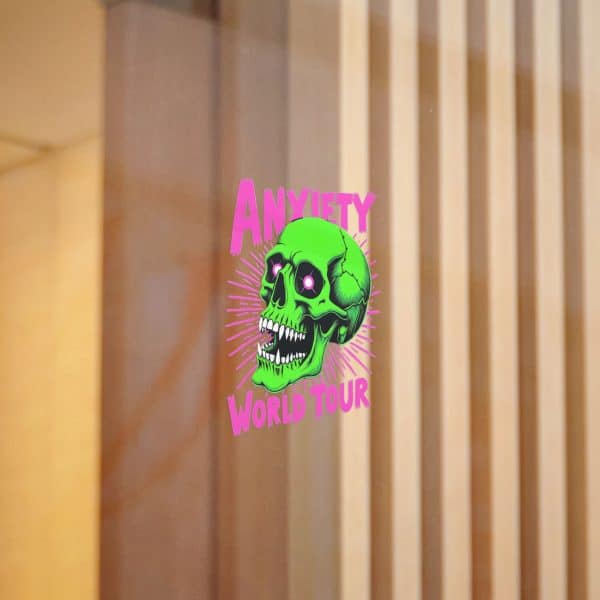 Anxiety World Tour Die-Cut Stickers, (DTF) - Image 4