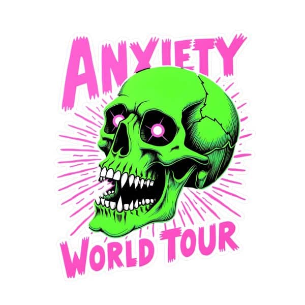 Anxiety World Tour Kiss-Cut Vinyl Decals - Image 13
