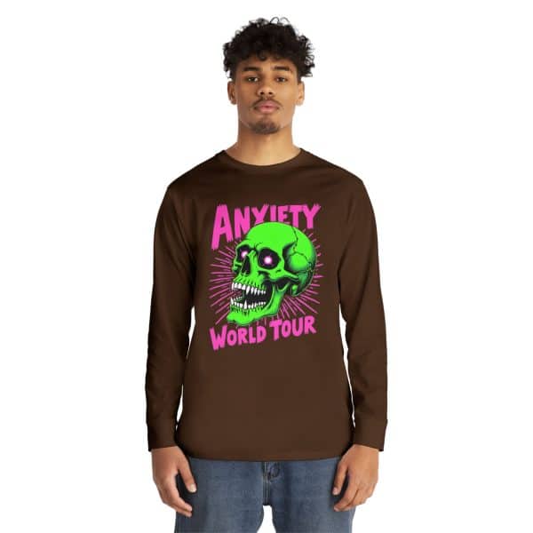 Anxiety World Tour Long Sleeve Crewneck Tee - Image 23