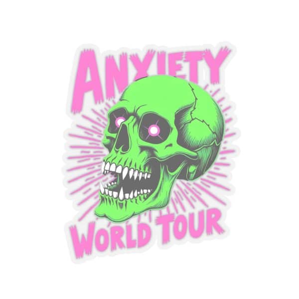 Anxiety World Tour Kiss-Cut Stickers - Image 19