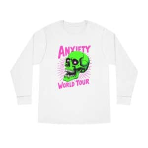 Anxiety World Tour Long Sleeve Crewneck Tee
