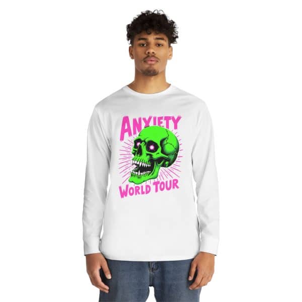 Anxiety World Tour Long Sleeve Crewneck Tee - Image 3