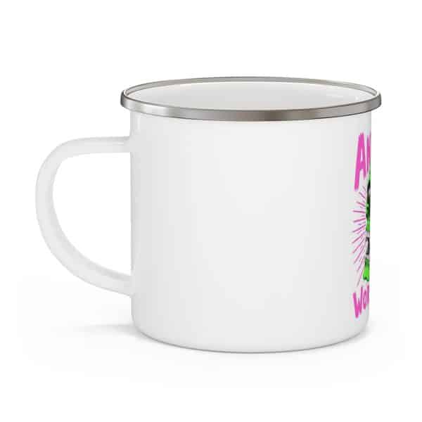 Anxiety World Tour Enamel Camping Mug - Image 3