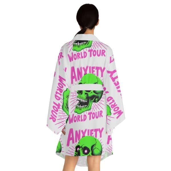 Anxiety World Tour Long Sleeve Kimono Robe (AOP) - Image 4