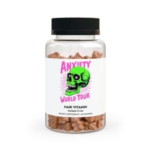 Anxiety World Tour Hair Vitamin Gummies (60 Gummies)