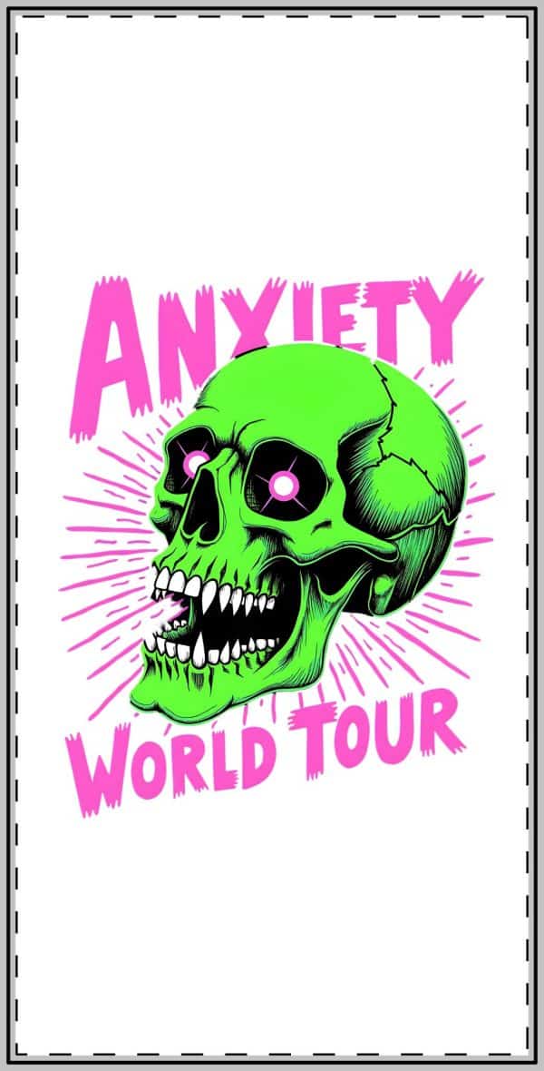 Anxiety World Tour Custom Shape Magnets - Image 9