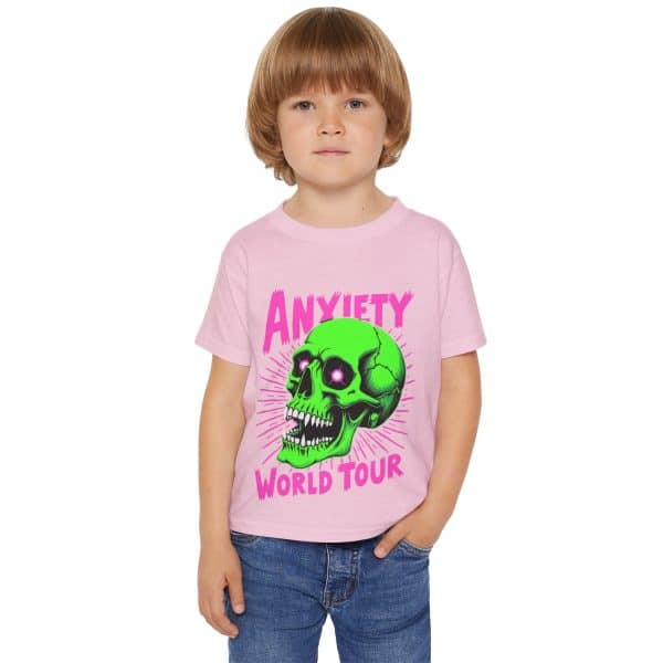 Anxiety World Tour Heavy Cotton™ Toddler T-shirt - Image 23