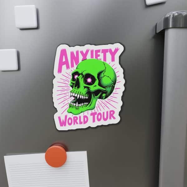 Anxiety World Tour Die-Cut Magnets - Image 14