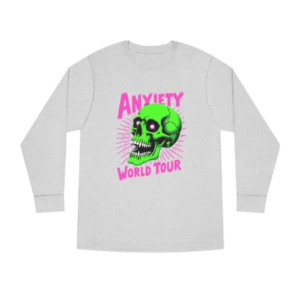 Anxiety World Tour Long Sleeve Crewneck Tee - Image 5