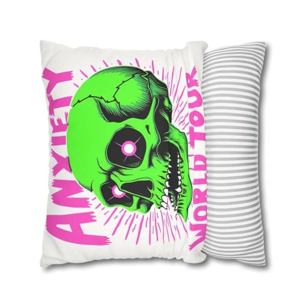 Anxiety World Tour Faux Suede Square Pillowcase - Image 16