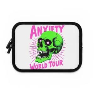 Anxiety World Tour Laptop Sleeve