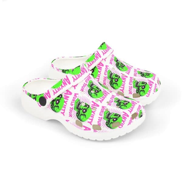 Anxiety World Tour Kid's EVA Foam Clogs (AOP) - Image 2