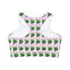 Anxiety World Tour Fully Lined, Padded Sports Bra (AOP) - Image 2