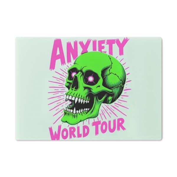 Anxiety World Tour Cutting Board - Image 5