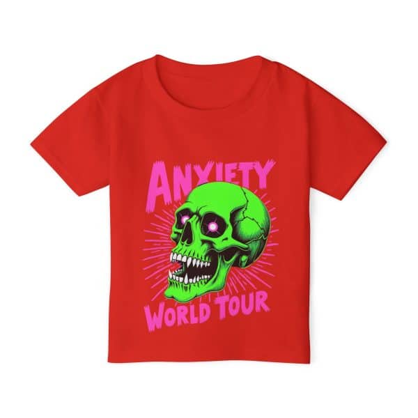 Anxiety World Tour Heavy Cotton™ Toddler T-shirt - Image 25