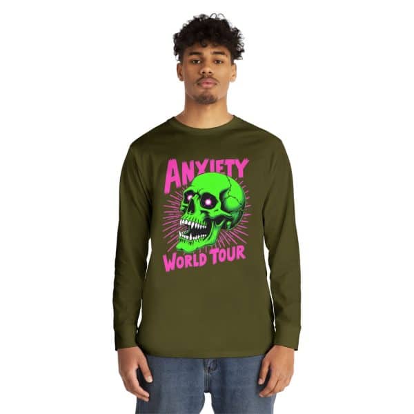Anxiety World Tour Long Sleeve Crewneck Tee - Image 27