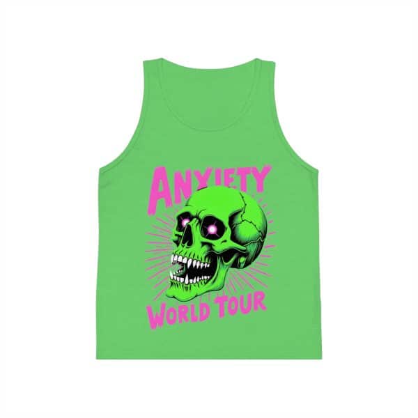 Anxiety World Tour Kid's Jersey Tank Top - Image 7
