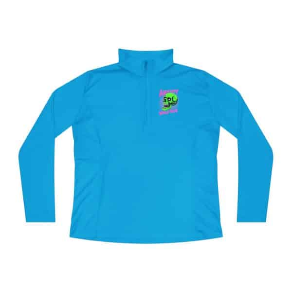 Anxiety World Tour Ladies Quarter-Zip Pullover - Image 13