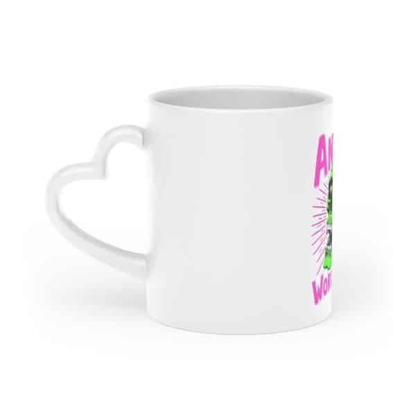 Anxiety World Tour Heart-Shaped Mug - Image 3