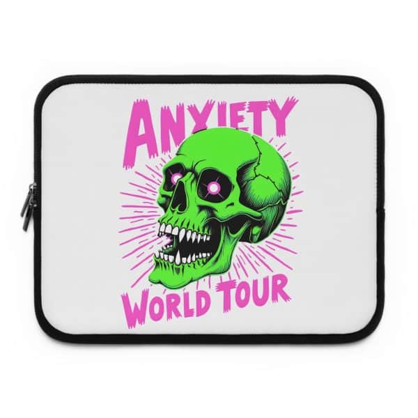 Anxiety World Tour Laptop Sleeve - Image 9