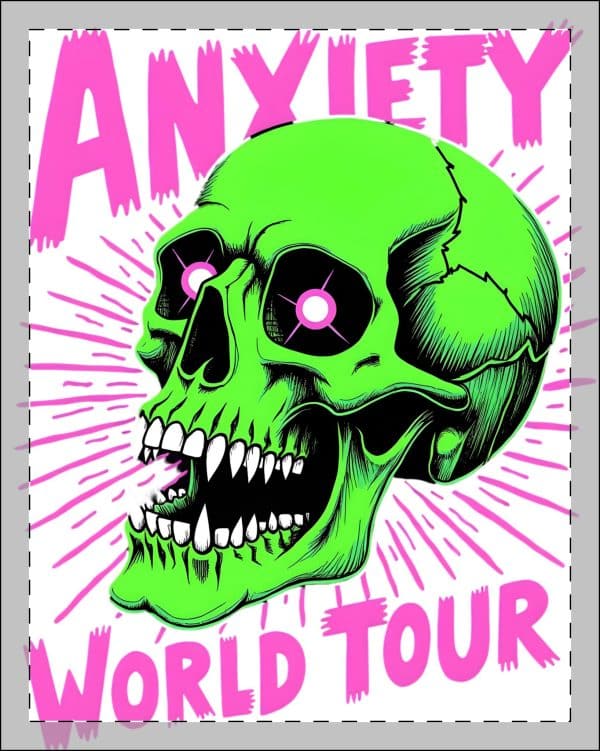 Anxiety World Tour Framed Poster, Multi-Color - Image 11