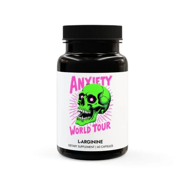 Anxiety World Tour L-Arginine Supplement (60 Capsules)