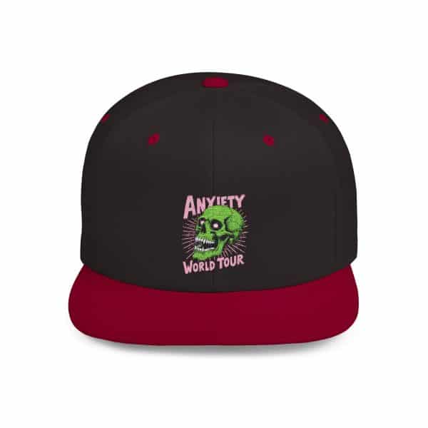 Anxiety World Tour Flat Bill Snapback - Image 37