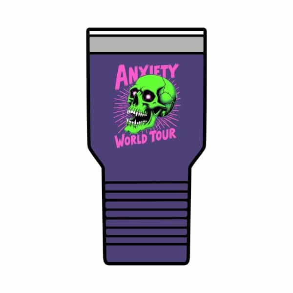 Anxiety World Tour Insulated Tumbler, 30oz - Image 25