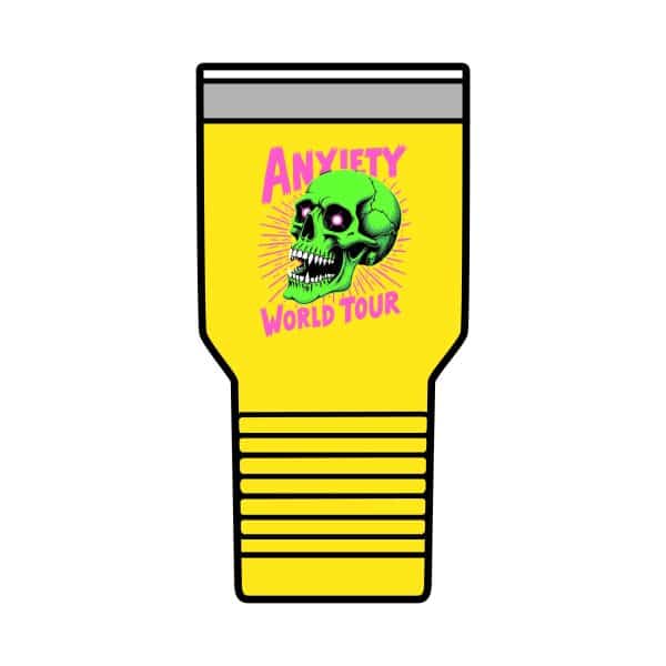 Anxiety World Tour Insulated Tumbler, 30oz - Image 11