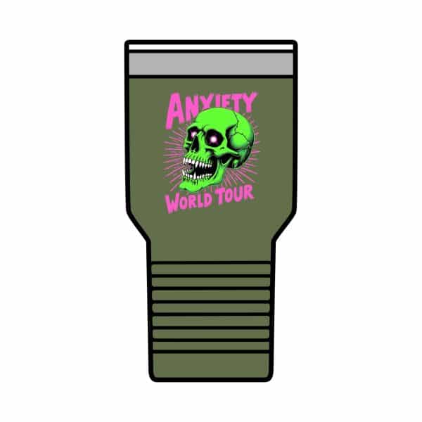 Anxiety World Tour Insulated Tumbler, 30oz - Image 13