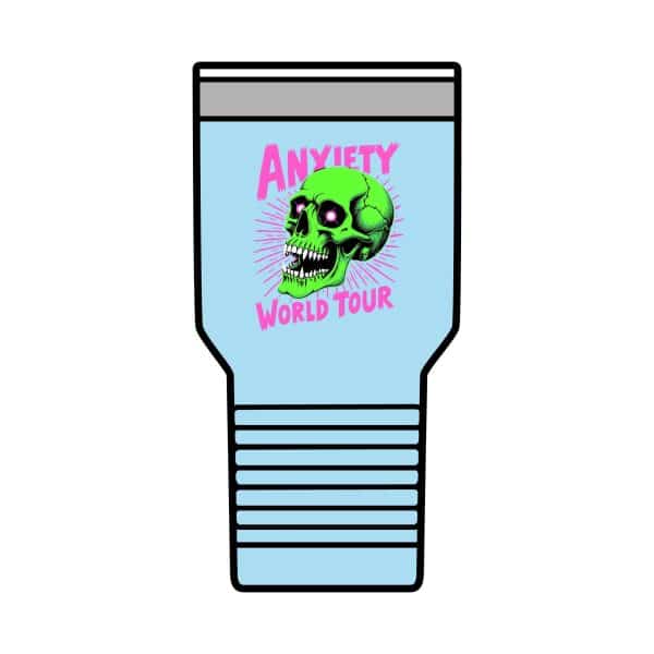 Anxiety World Tour Insulated Tumbler, 30oz - Image 19