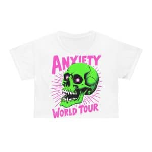 Anxiety World Tour Crop Tee (AOP)