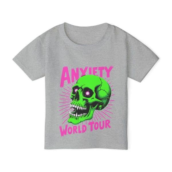 Anxiety World Tour Heavy Cotton™ Toddler T-shirt - Image 5