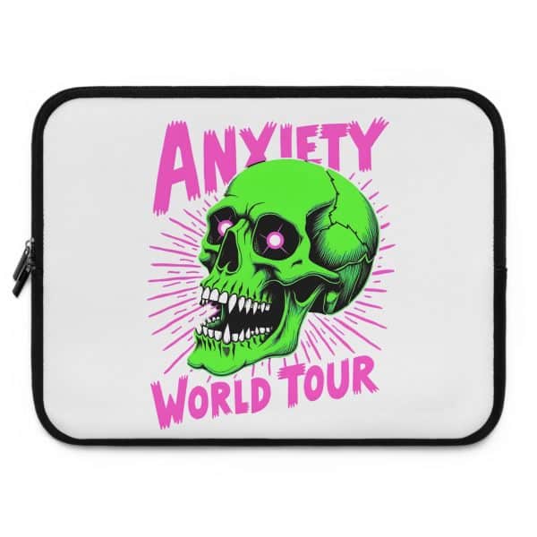 Anxiety World Tour Laptop Sleeve - Image 13