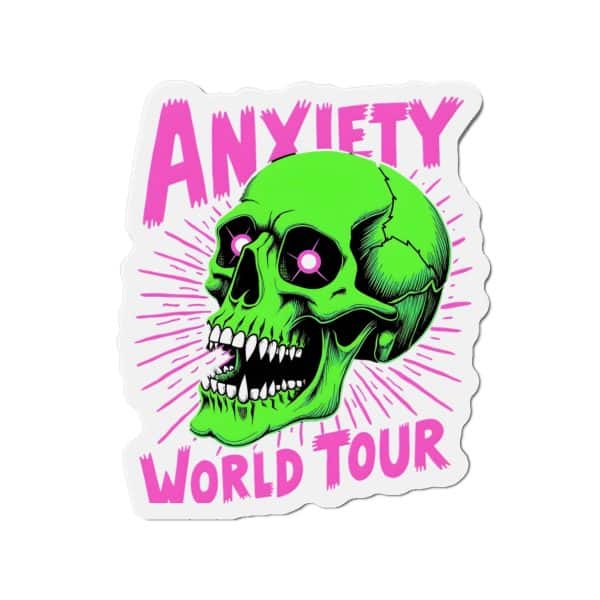 Anxiety World Tour Die-Cut Magnets - Image 7