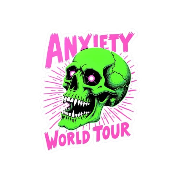 Anxiety World Tour Kiss-Cut Vinyl Decals - Image 5