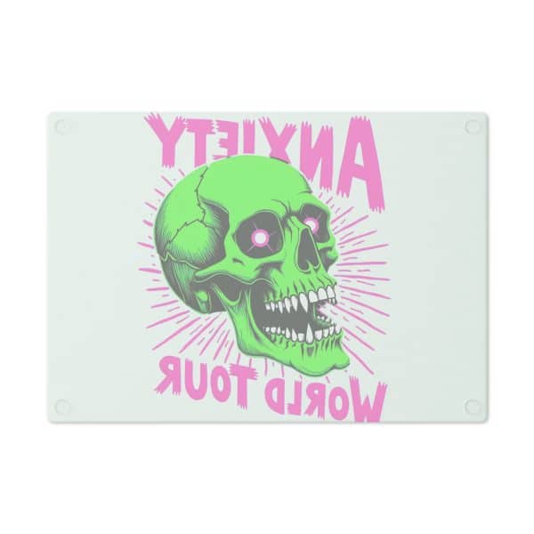Anxiety World Tour Cutting Board - Image 6