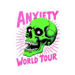 Anxiety World Tour Kiss-Cut Vinyl Decals